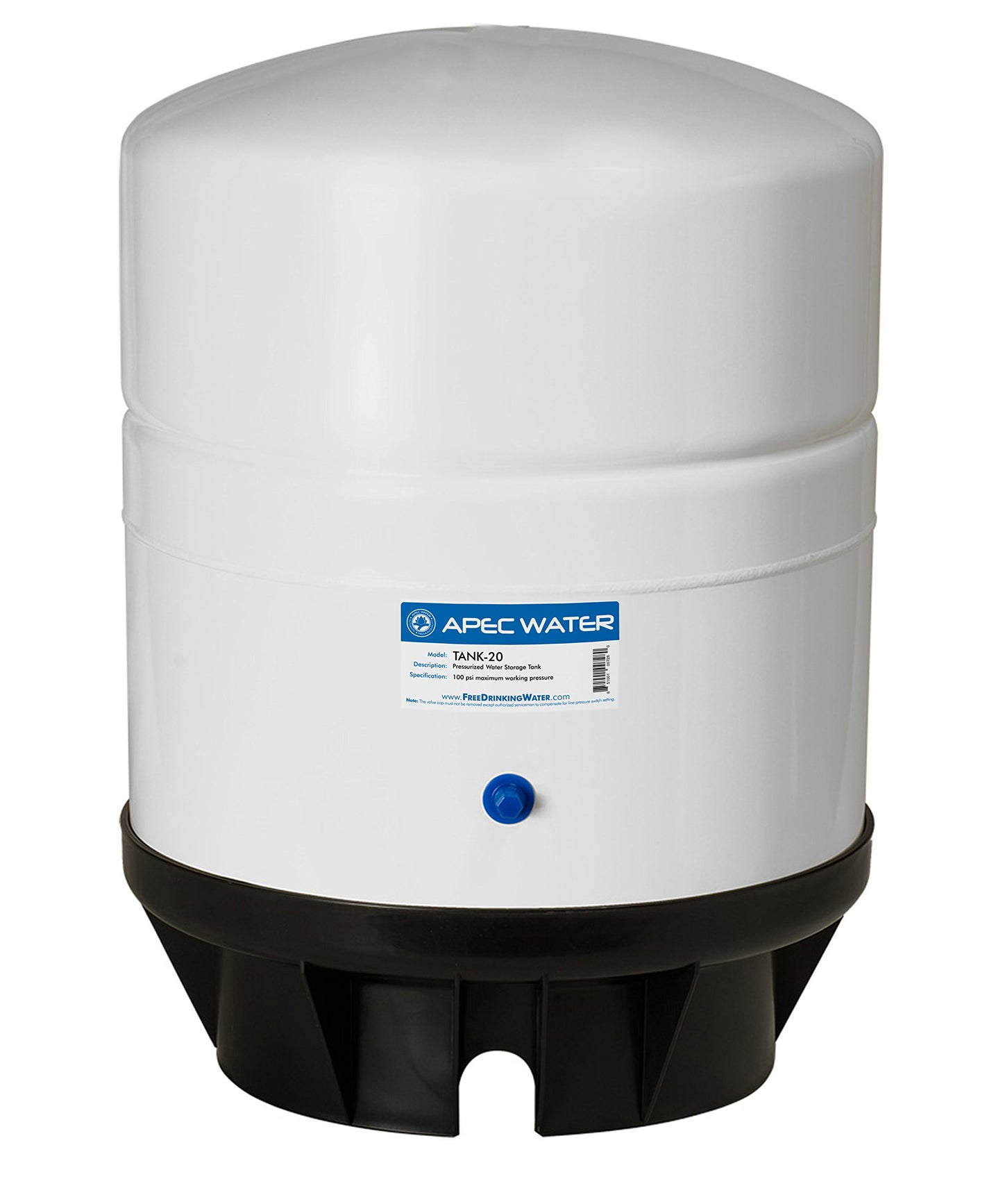 RO TANK, Pressurized, METAL, Bladder, Water Storage