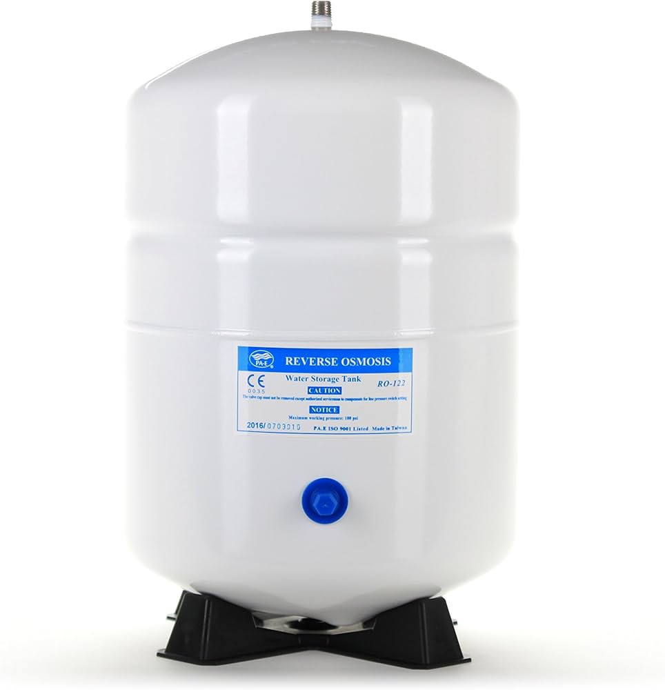 RO TANK, Pressurized, METAL, Bladder, Water Storage