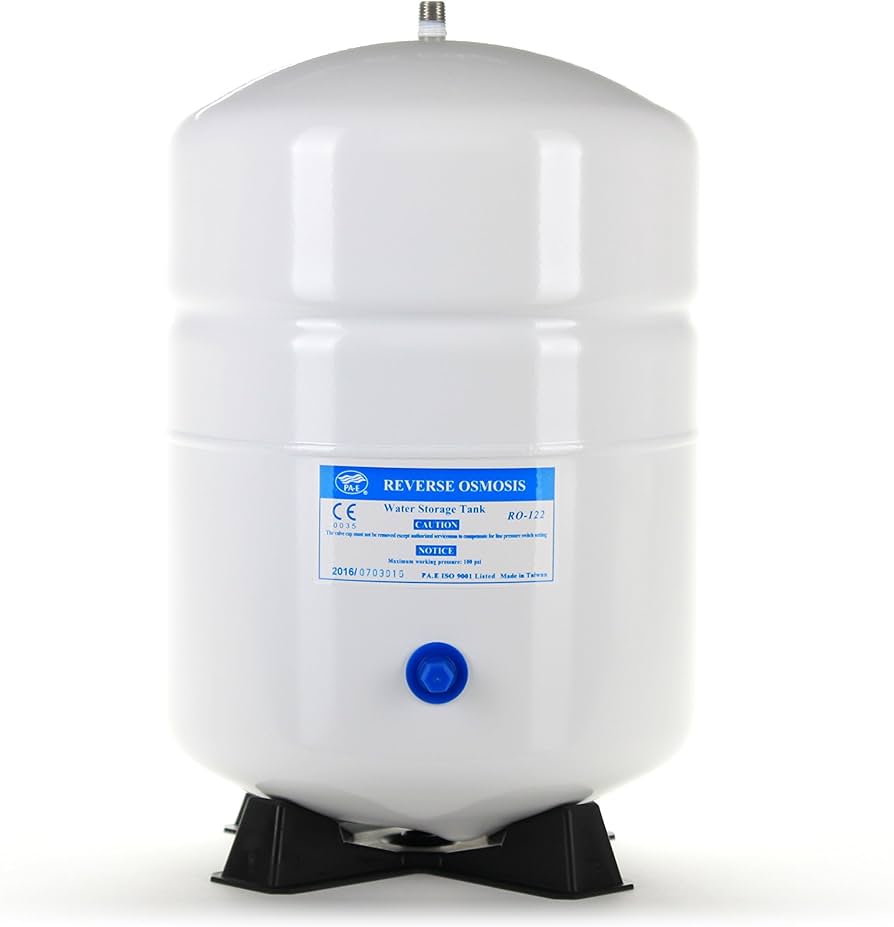 RO TANK, Pressurized, METAL, Bladder, Water Storage