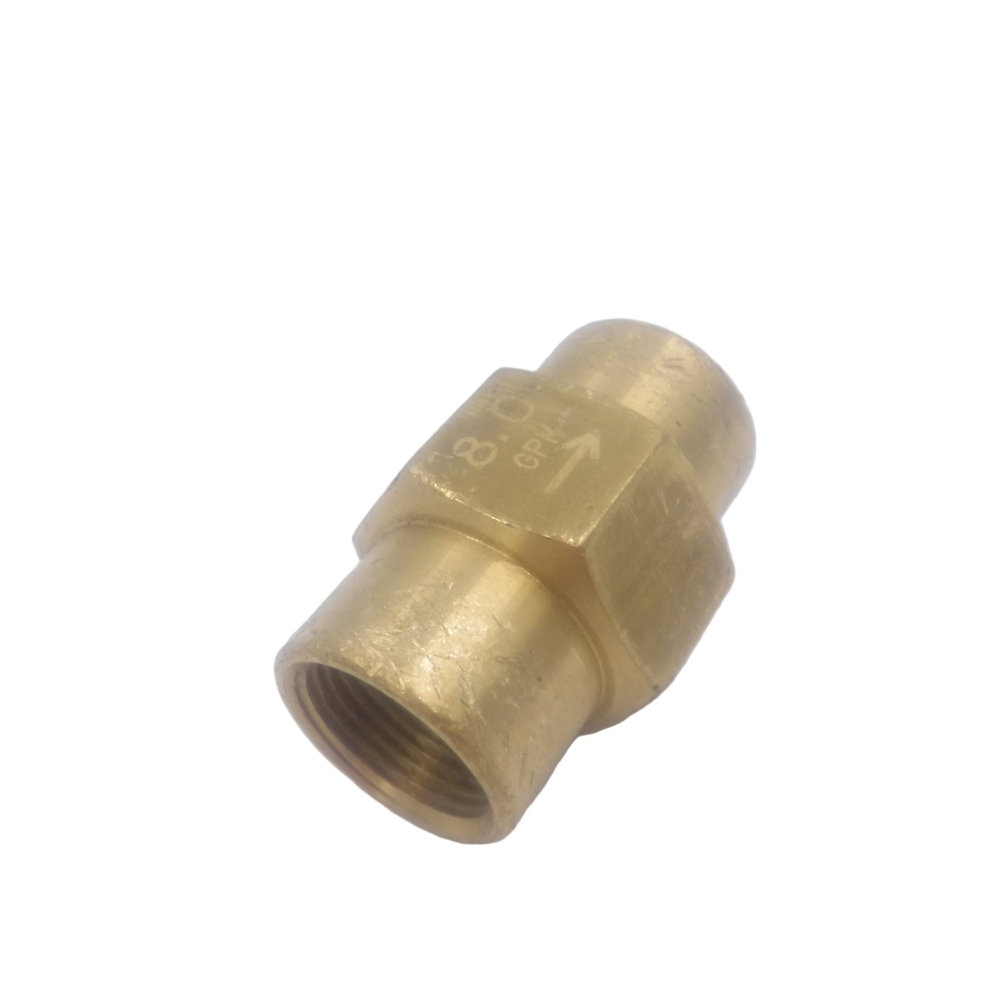Fleck Part, Drain Line Flow Control HOUSING (Brass), Fleck No. 60700-00