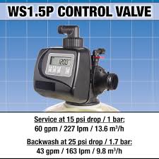 WATER SOFTENER, Clack, Single Tank / Separate Brine Tank, WS1.5 Valve