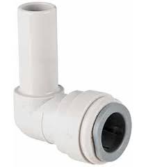 Fittings, Plastic, John Guest, ELBOW (Stem x Quick Connect)