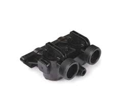 Autotrol Part, 256 Bypass Valve w/ Drain Line Elbow 1/2" Barb