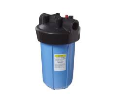 Water Filter HOUSING Diameter 4.5" x 10" Length  (with/Pressure Relief Valve)