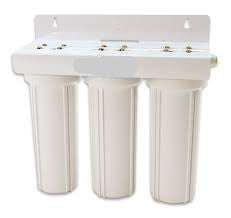 Water Filter HOUSING TRIPLE 2.5" Diameter