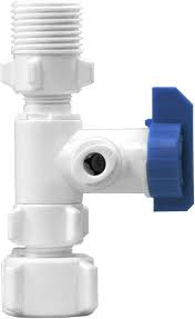 RO, Part, Feed Water SUPPLY Fitting w/Valve
