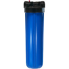 Water Filter HOUSING Diameter 4.5" x 20" Length (with/Pressure Relief Valve)