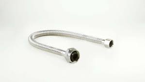 Flex Connector, Stainless Steel, 1.25" FIP x 1" FIP x 12" Length