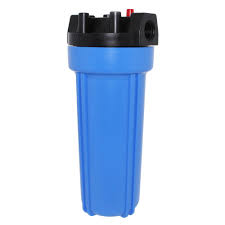 Water Filter HOUSING Diameter 2.5"x 10" Length (with Pressure Relief Valve)