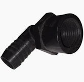 Autotrol Part, 256 Bypass Valve w/ Drain Line Elbow 1/2" Barb