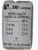 Media, GRAVEL, 1/8 x #16 100#