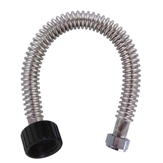 Flex Connector, Stainless Steel, FIP Nut x Nut FIP Nylon x Length