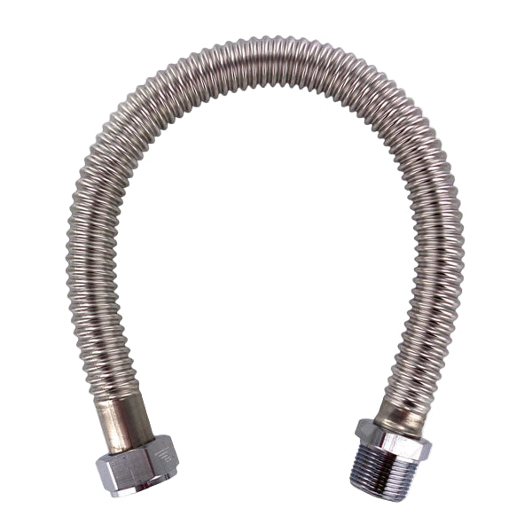 Flex Connector, Stainless Steel, MIPx FIP x Length