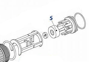 Autotrol Part, 298, Refill Flow Control CAGE (5)