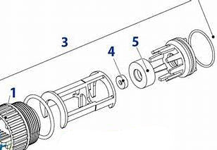 Autotrol Part, BRINE LINE FLOW CONTROL BUTTONS