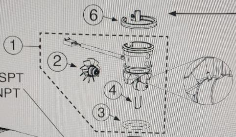 Clack Part, WS3, Meter, Commercial Assembly(WS1.5/2L/2H)(1)