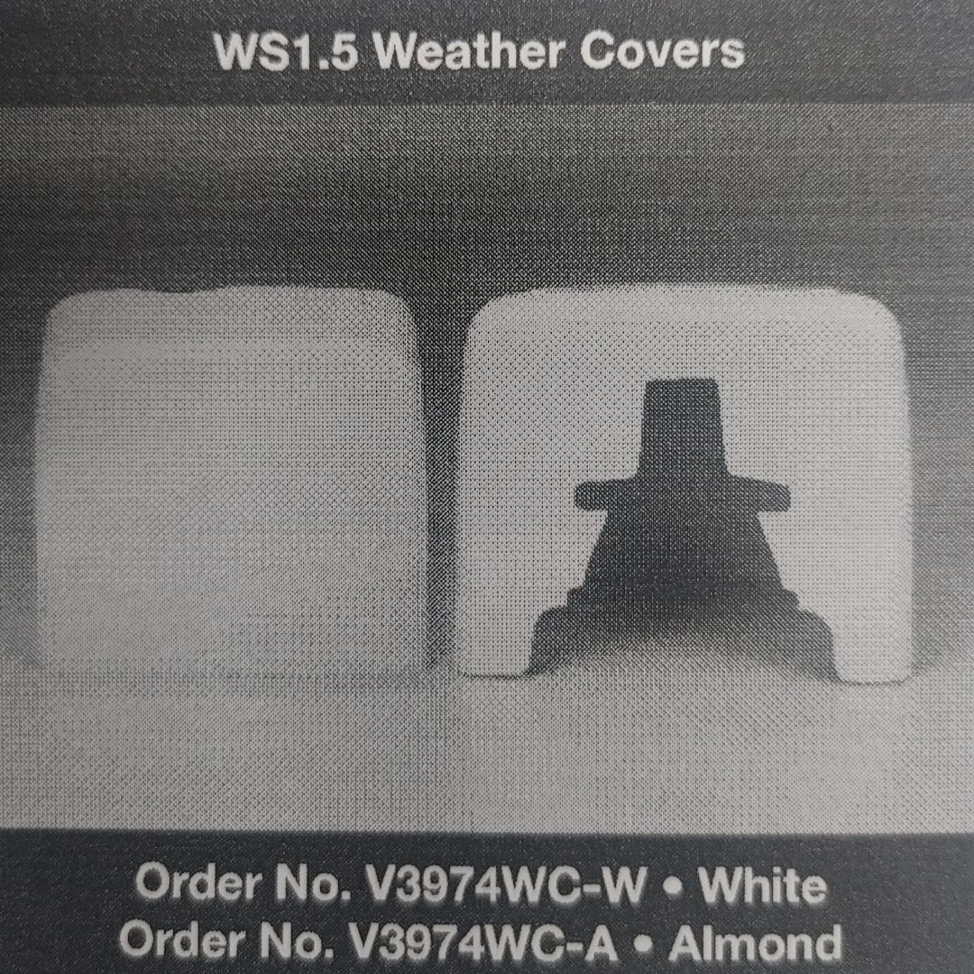Clack, Weather Cover, WS1.5, Almond,V3974WC-A