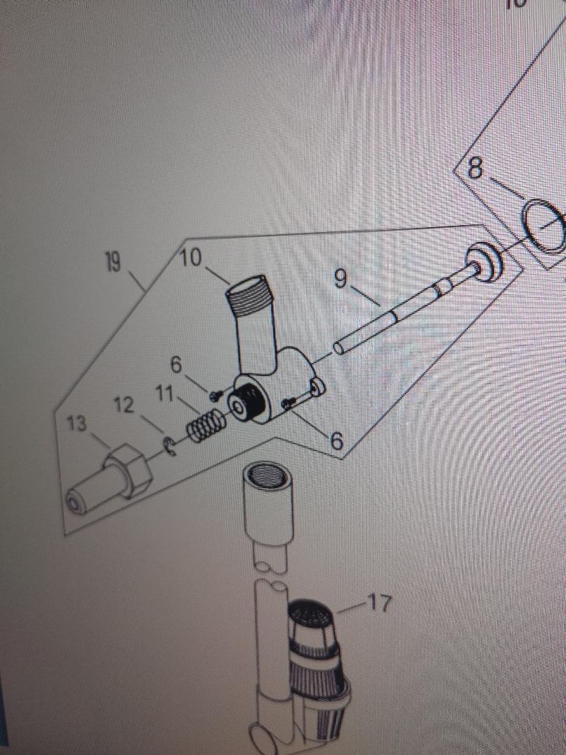 Fleck Part, BRINE 1800 VALVE ASSEMBLY