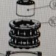 Clack Part, WS1.5, Alternating Valve, Stack Assembly