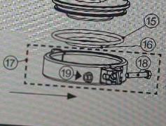 Clack Part, WS2H/3, Internal, BASE CLAMP ASSEMBLY (17)