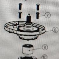 Clack Part, WS1.5, Alternating Valve, Drive Assembly