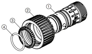 Clack Part, WS1.5P, Connection Fittings