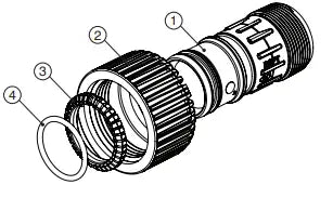 Clack Part, WS1.5P, Connection Fittings