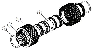 Clack Part, WS1.5P, Connection Fittings