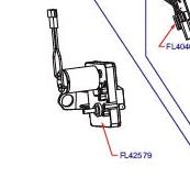 Fleck Part, Powerhead, MOTOR (11), 1500, 2500, 2510, 2750, 2850