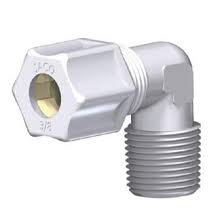 Fittings, Plastic, Jaco, ELBOW (Compression x MALE Threads)
