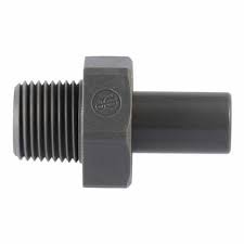 Fittings, Plastic, John Guest, STEM Adapter (Stem x Male Threads)