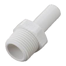 Fittings, Plastic, John Guest, STEM Adapter (Stem x Male Threads)
