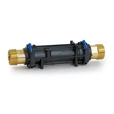 Fleck Part, Meter Assembly Digital (Plastic w/Brass) 1 1/2", ADAPTER FITTING