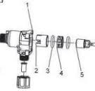 Fleck Part, Brine 1710 Valve Assembly, Flow Control RETAINER (2)