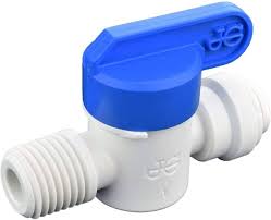 Fittings, Plastic, John Guest, VALVES, Inline
