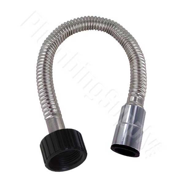 Flex Connector, SS, FIP Nylon Nut x PTS x Length