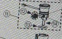 Clack Part, WS2H/3, Internal, METER ASSEMBLY (11)