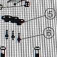 Clack Part, WS3, Alternating Valve 3", REDUCTION GEAR AXLE (6)