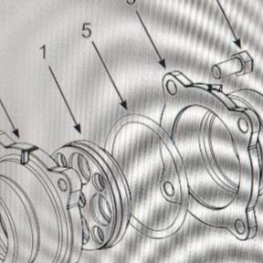 Clack Part, WS3, DLFC 2", O-RING 338 (5)