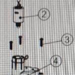 Clack Part, WS3, Alternating Valve 3", SCREWS