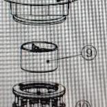 Clack Part, WS3, Alternating Valve 3", PISTON (9)