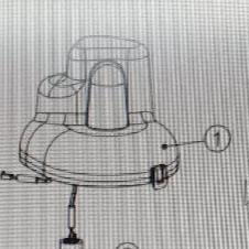 Clack Part, WS3, Alternating Valve 3", MAV COVER (1)
