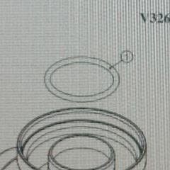 Clack Part, WS2, Side Mount, O-RING 332