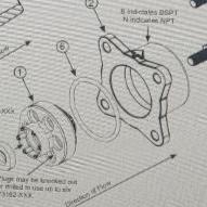 Clack Part, WS3, DLFC, 1.5", O-RING 226 (6)