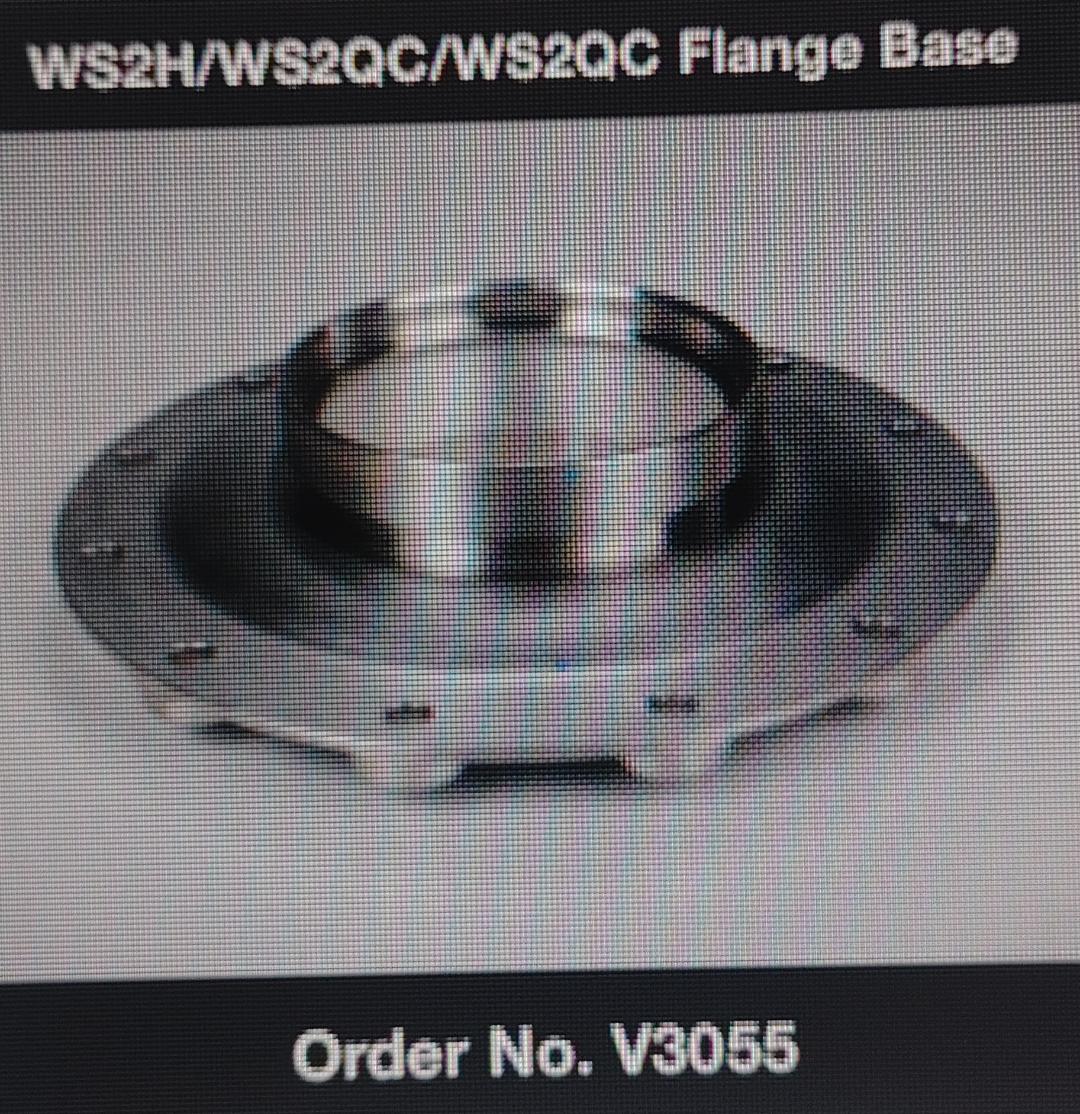 Clack, Base, Flange, WS2H/WS2HF/WS2QC, V3055