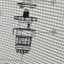 Clack Part, WS2H/3, Auto Bypass Valve, MANUAL DRIVE ASSEMBLY (10)