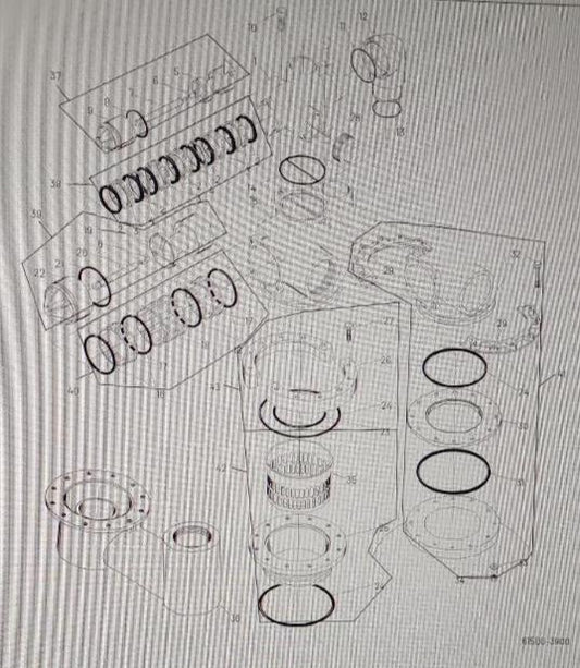 Fleck Part, O-RINGS 3900